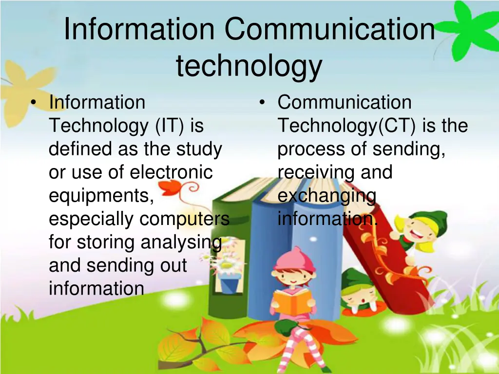 information communication technology information