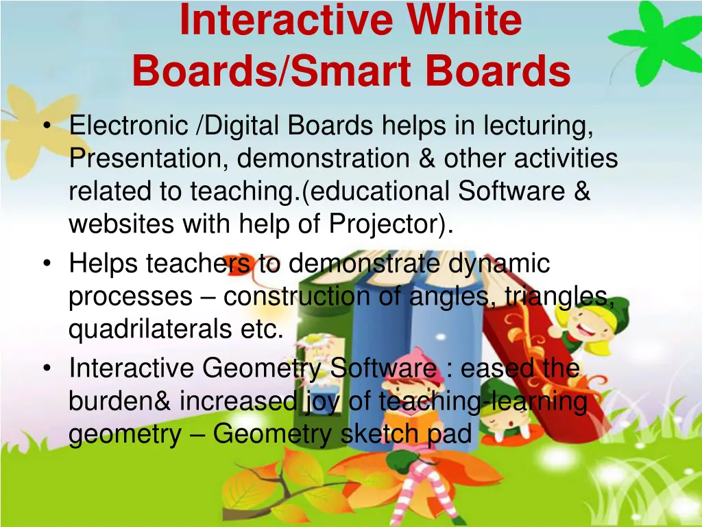 interactive white boards smart boards electronic