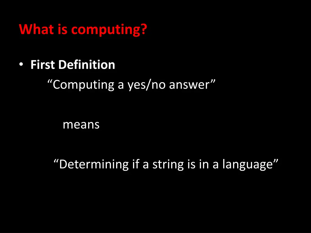 what is computing