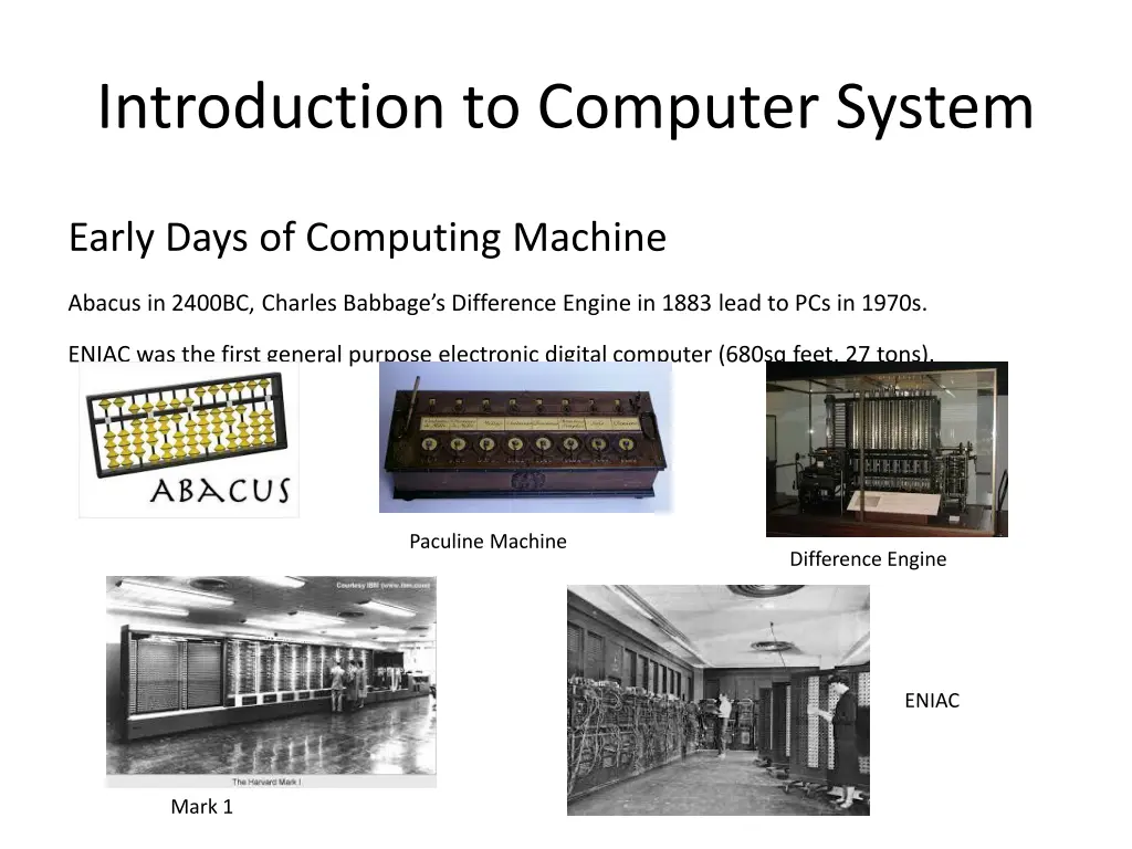 introduction to computer system