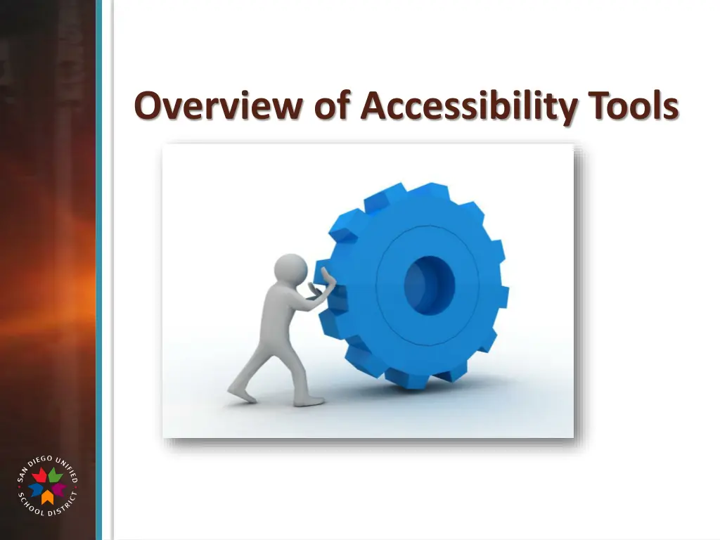 overview of accessibility tools