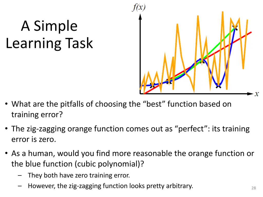 a simple learning task 10