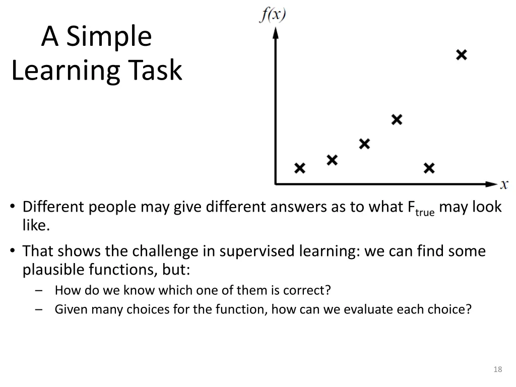 a simple learning task 2