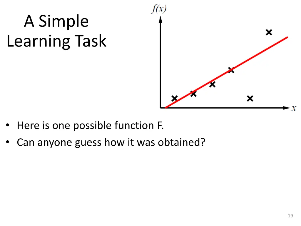 a simple learning task 3