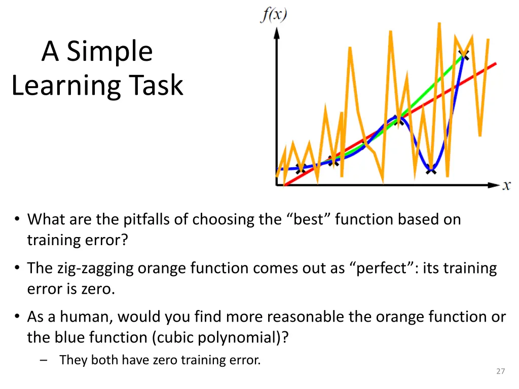 a simple learning task 9