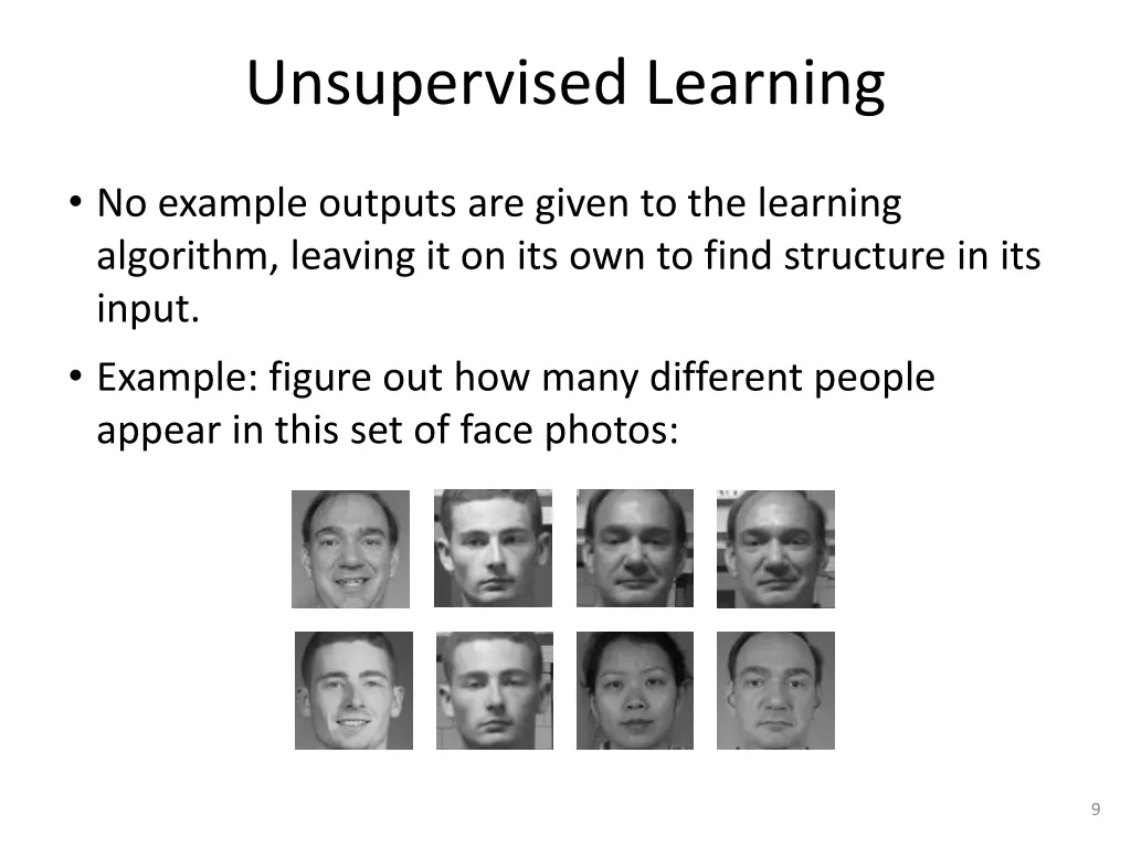 unsupervised learning 1