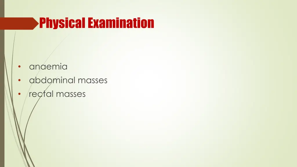 physical examination