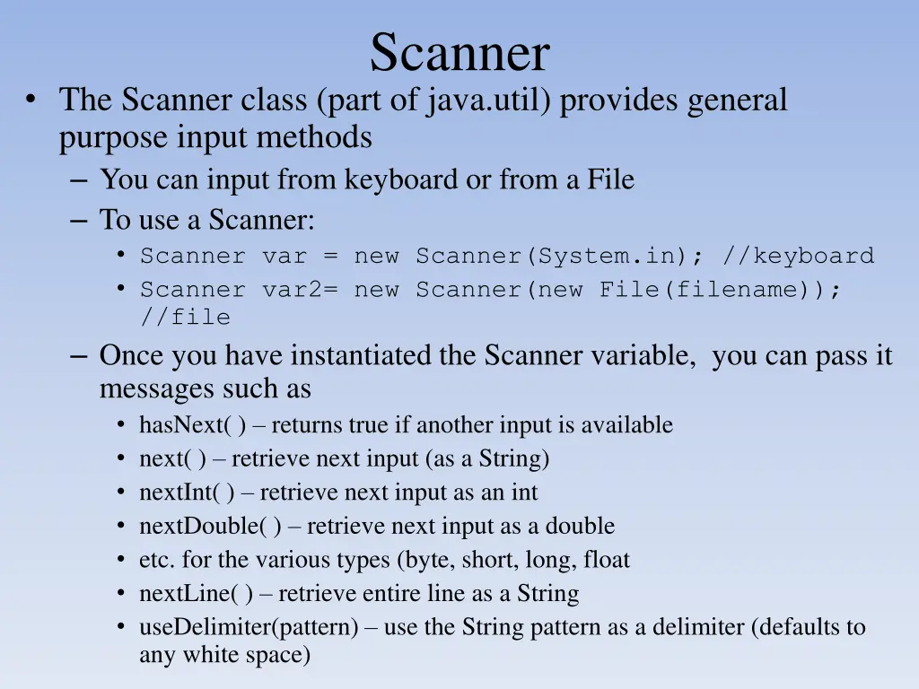 scanner