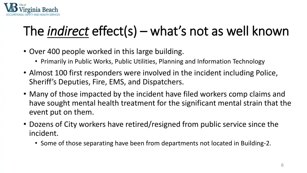 the the indirect indirect effect s