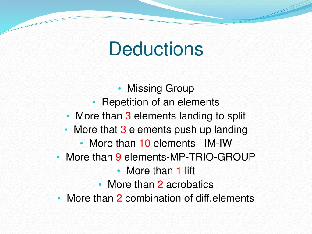 deductions 3