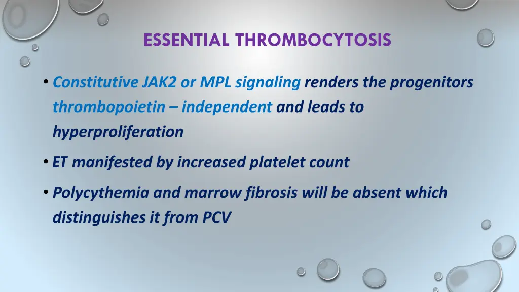 essential thrombocytosis 1