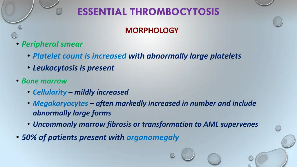 essential thrombocytosis 2