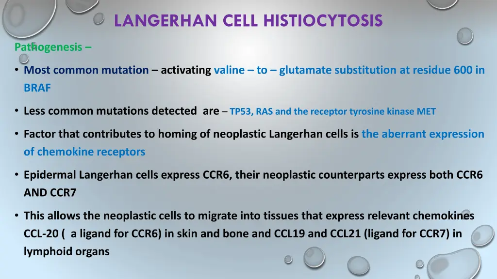 langerhan cell histiocytosis 1