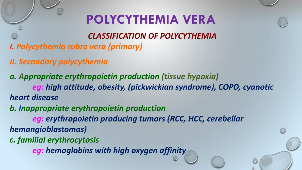 polycythemia vera 1