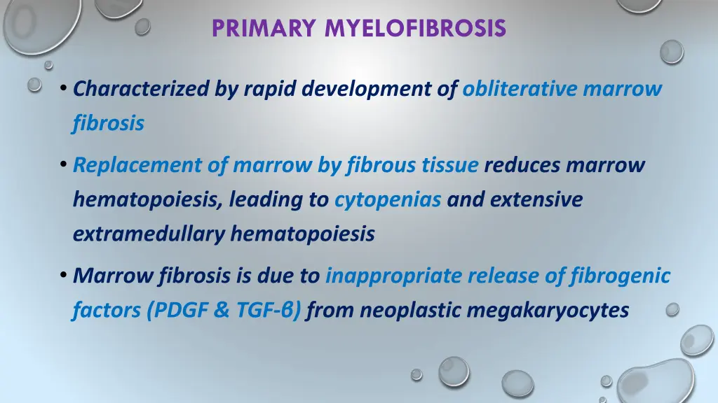 primary myelofibrosis 2