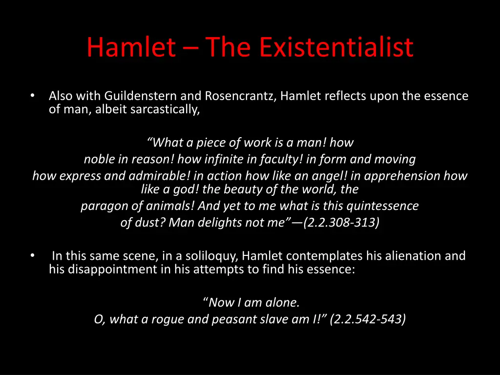 hamlet the existentialist 2