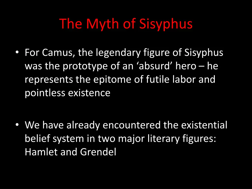 the myth of sisyphus 2