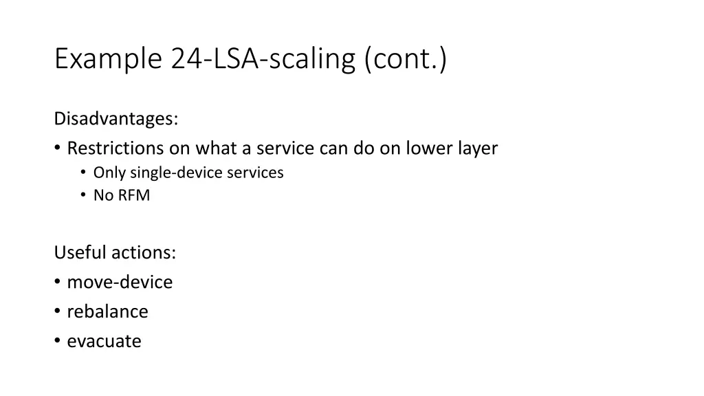 example 24 lsa scaling cont