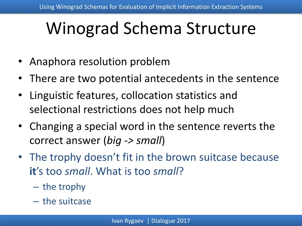 using winograd schemas for evaluation of implicit 5