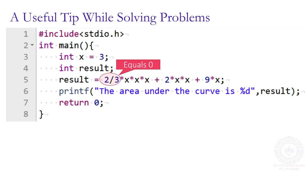 a useful tip while solving problems 1