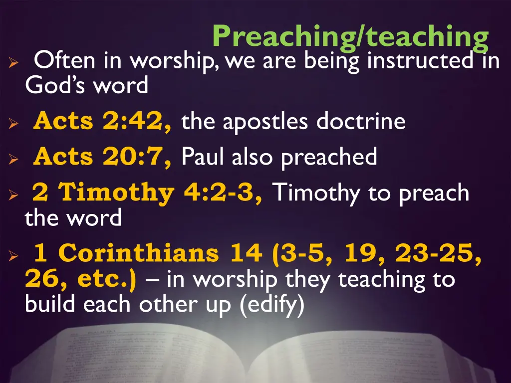 preaching teaching