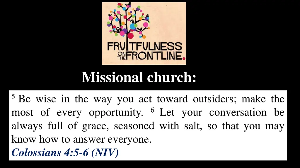 missional church