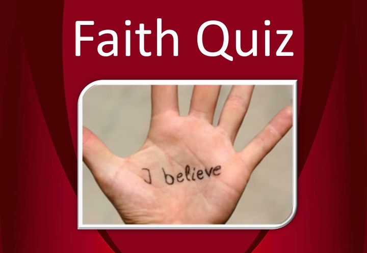 faith quiz