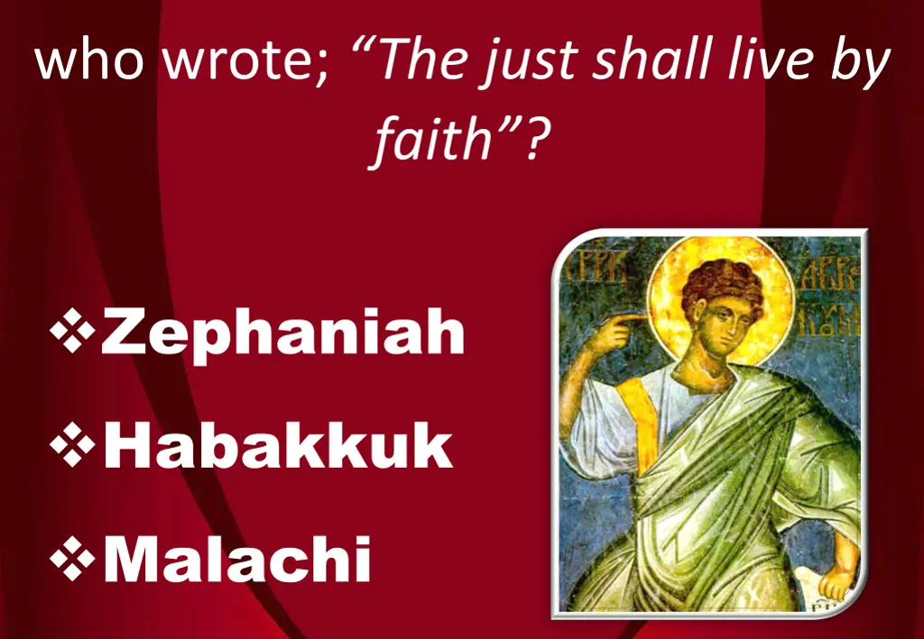 who wrote the just shall live by faith