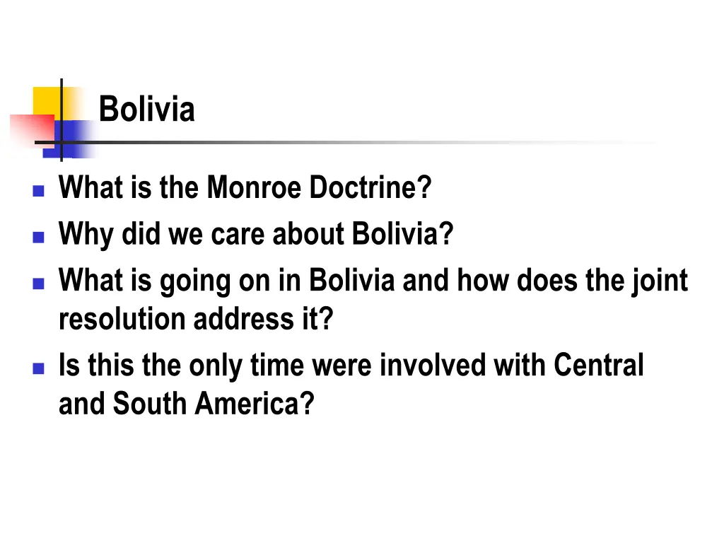 bolivia