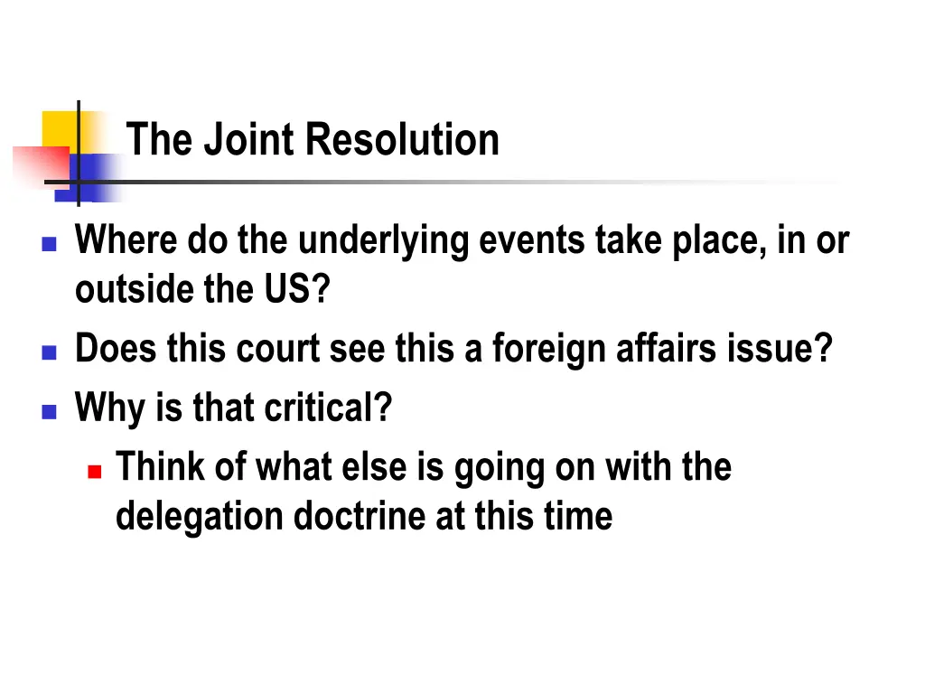 the joint resolution