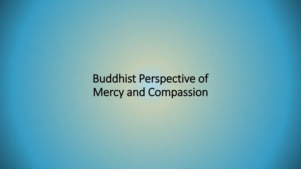 buddhist perspective of buddhist perspective