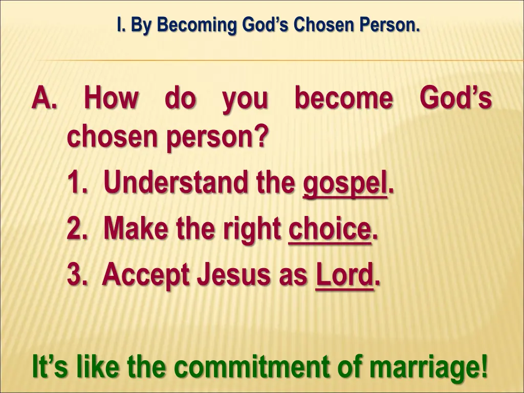 i by becoming god s chosen person 4