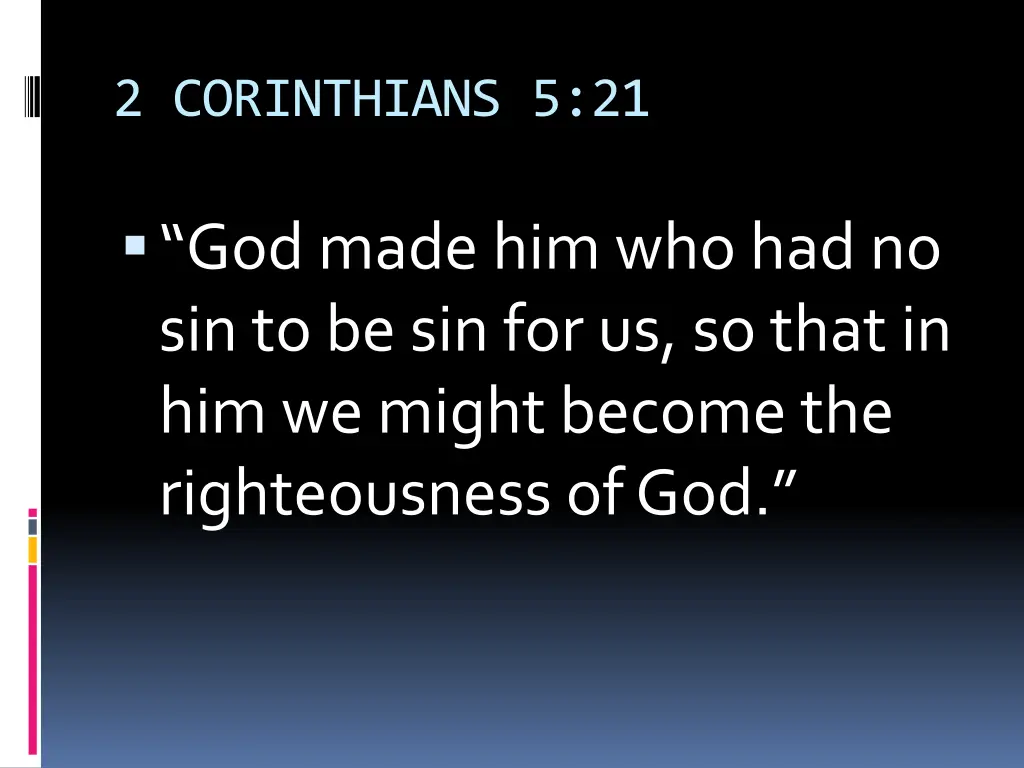 2 corinthians 5 21 1