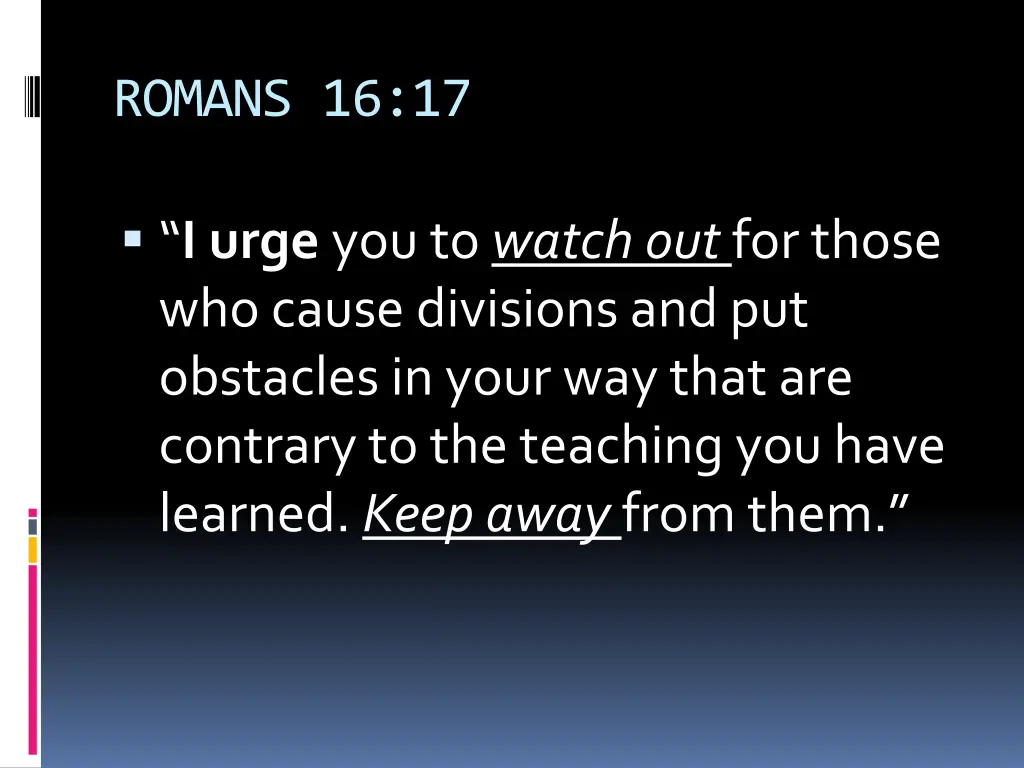 romans 16 17