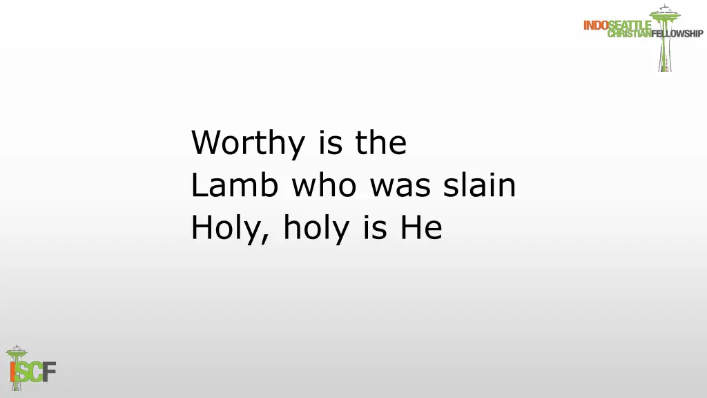 worthy is the lamb who was slain holy holy is he 1