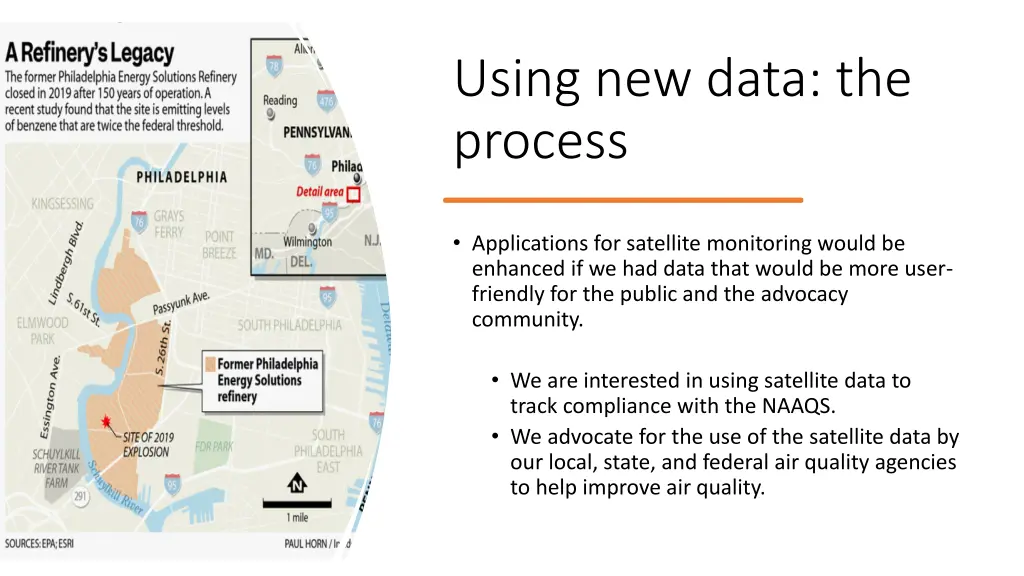 using new data the process