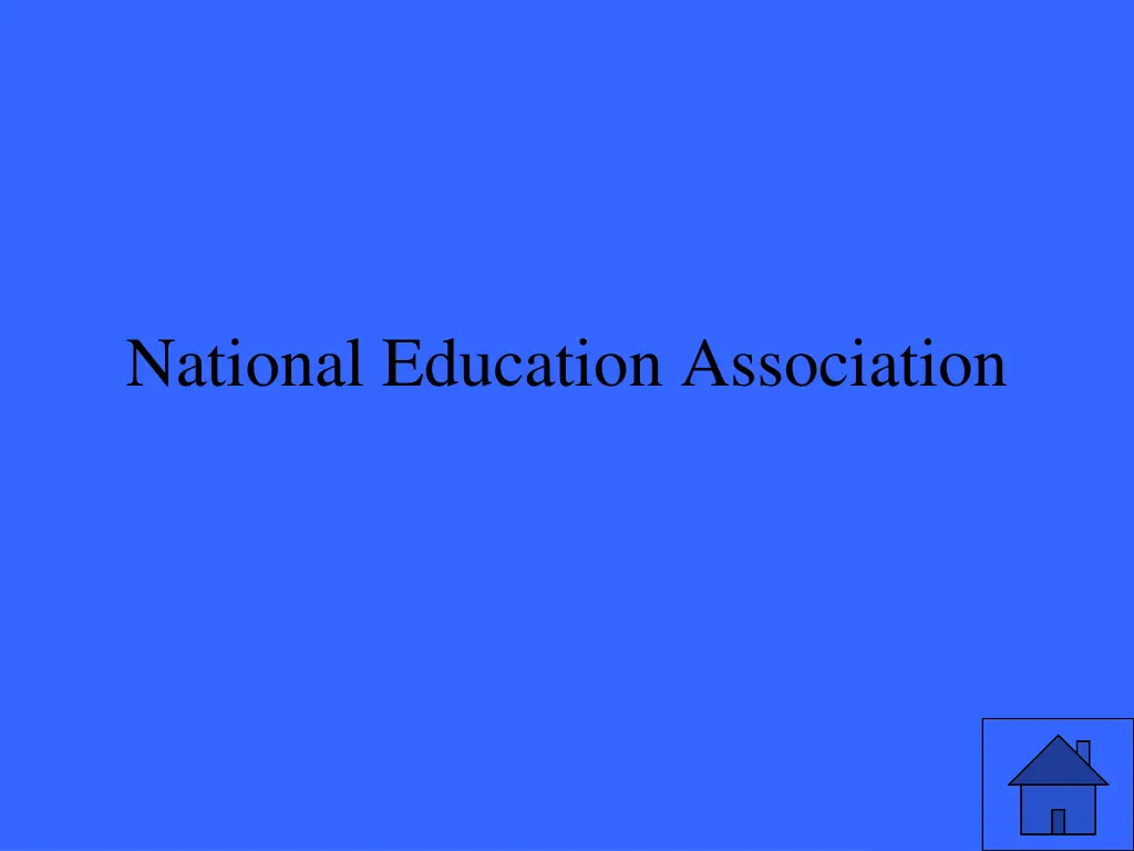 national education association