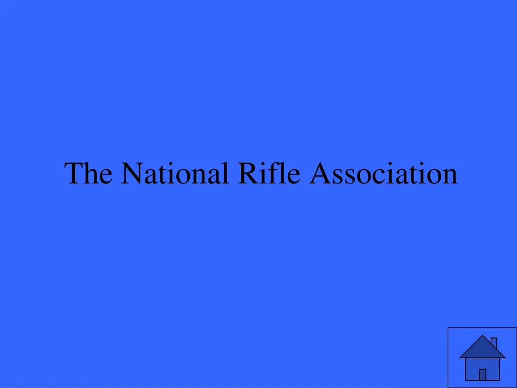 the national rifle association