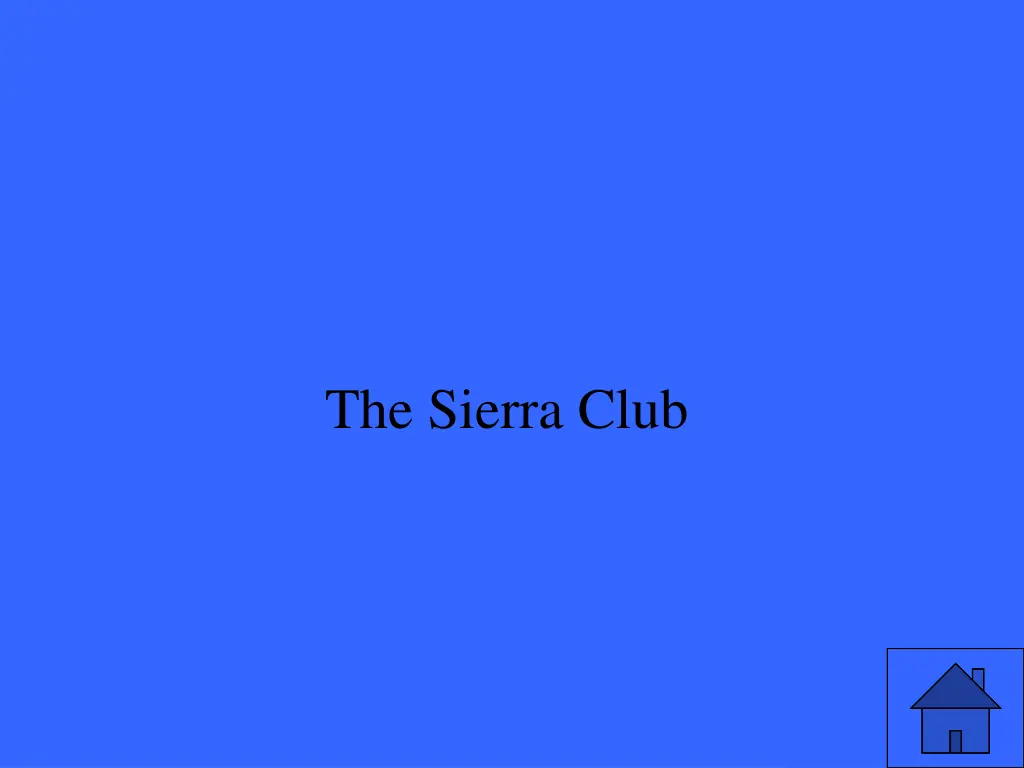 the sierra club