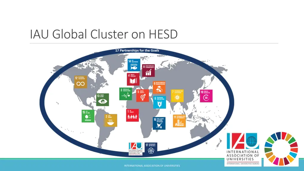 iau global cluster on hesd