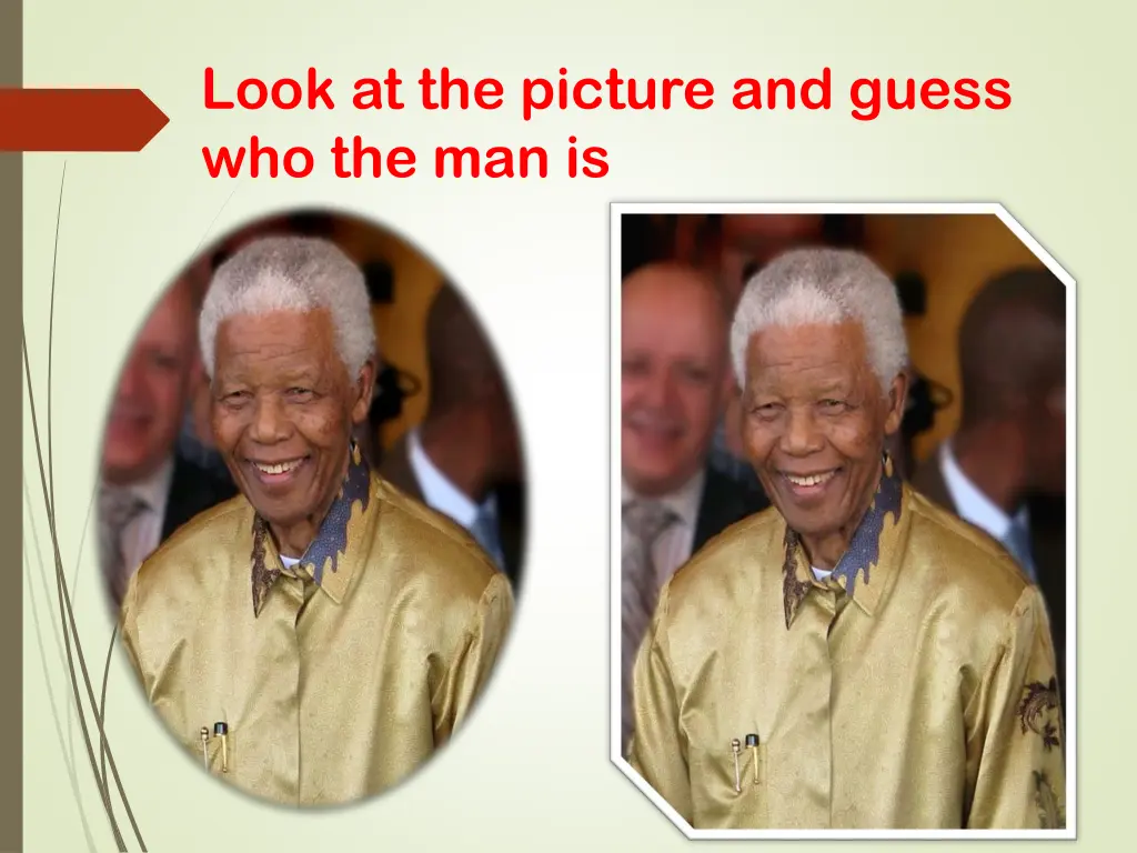 look at the picture and guess who the man is