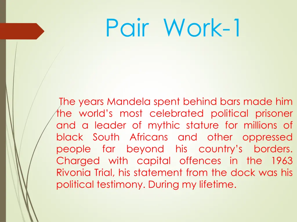 pair work 1