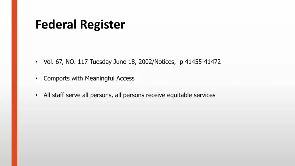 federal register