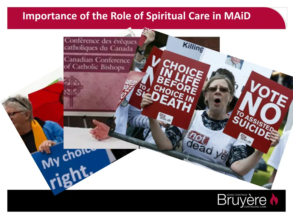 importance of the role of spiritual care in maid