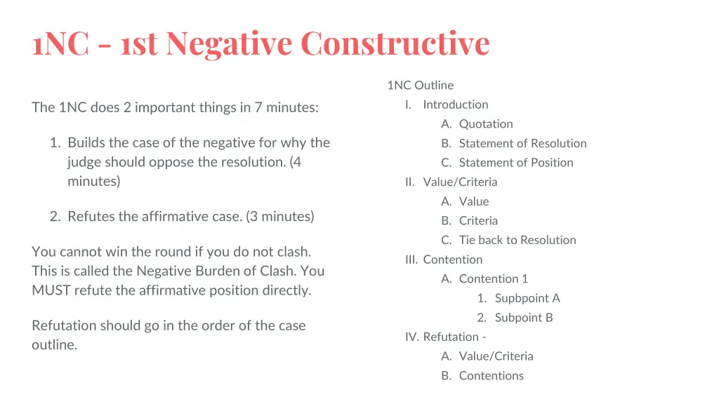 1nc 1st negative constructive