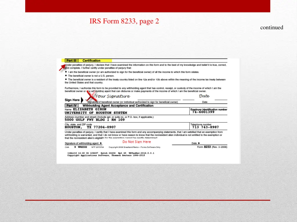 irs form 8233 page 2