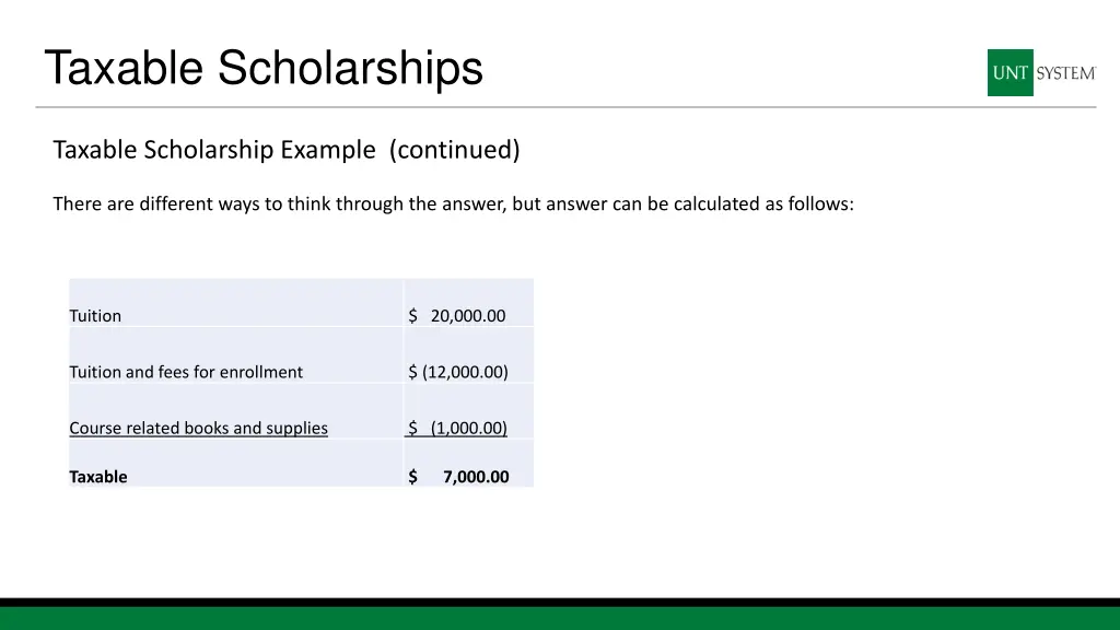 taxable scholarships 4