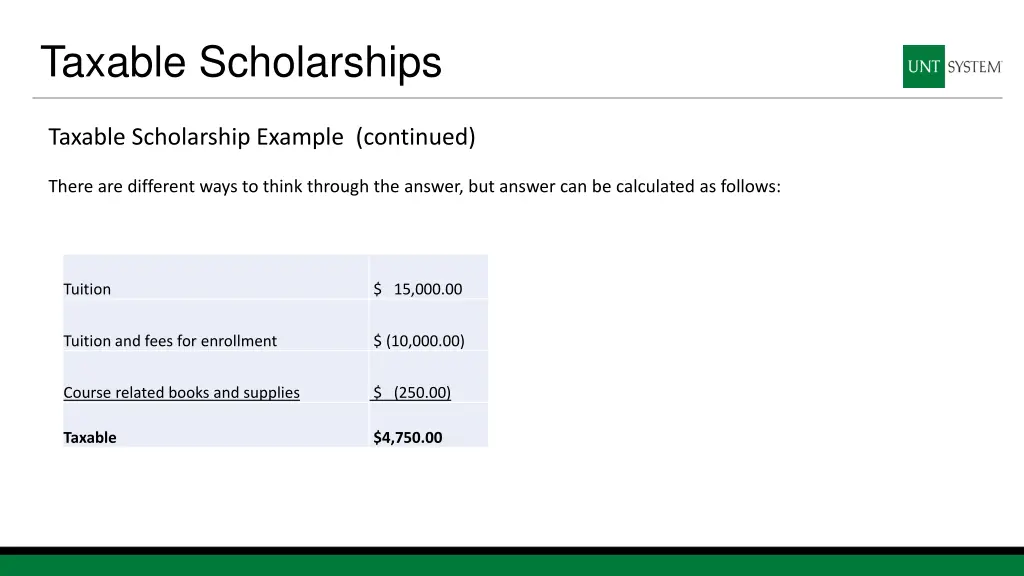 taxable scholarships 6