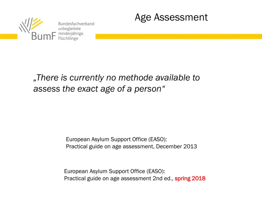 age assessment