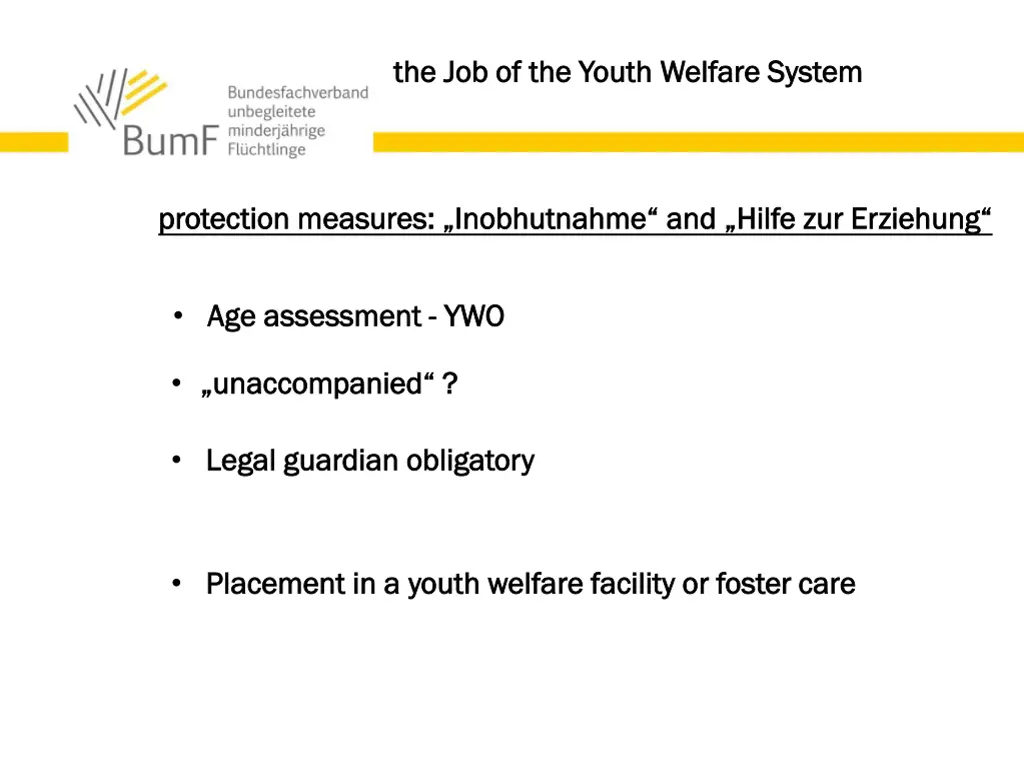 the job of the youth the job of the youth welfare